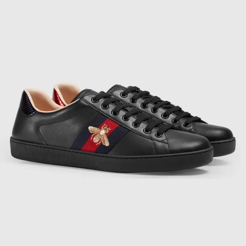 Gucci - Men's Gucci Ace Embroidered Sneaker Replica