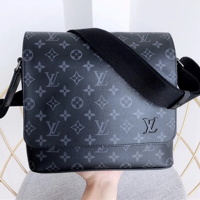 Louis Vuitton District PM Monogram Eclipse Messenger Bag Replica