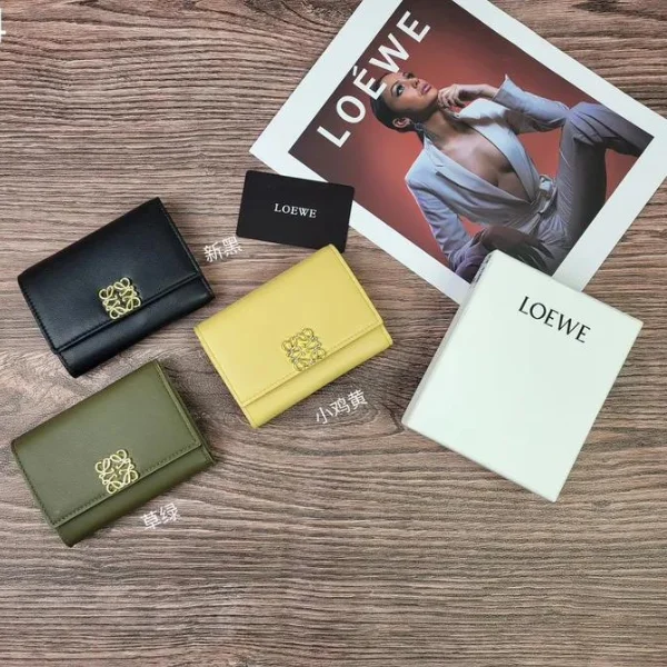 Loewe luxury Small Wallets Replica