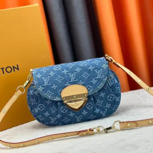 Louis Vuitton Denim Sunset Handbag Duplicate