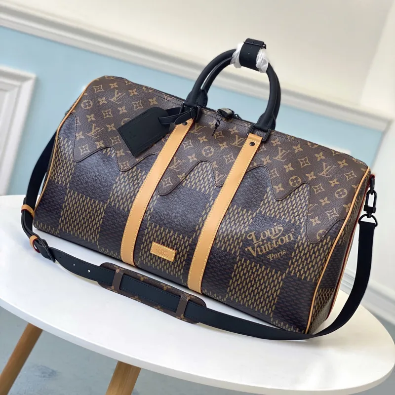 Louis Vuitton Nigo Keepall Bandouliere 50 Replica