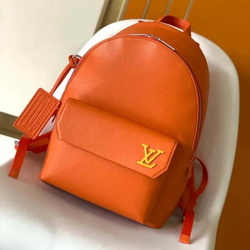 Louis Vuitton Orange Aerogram Takeoff backpack Replica