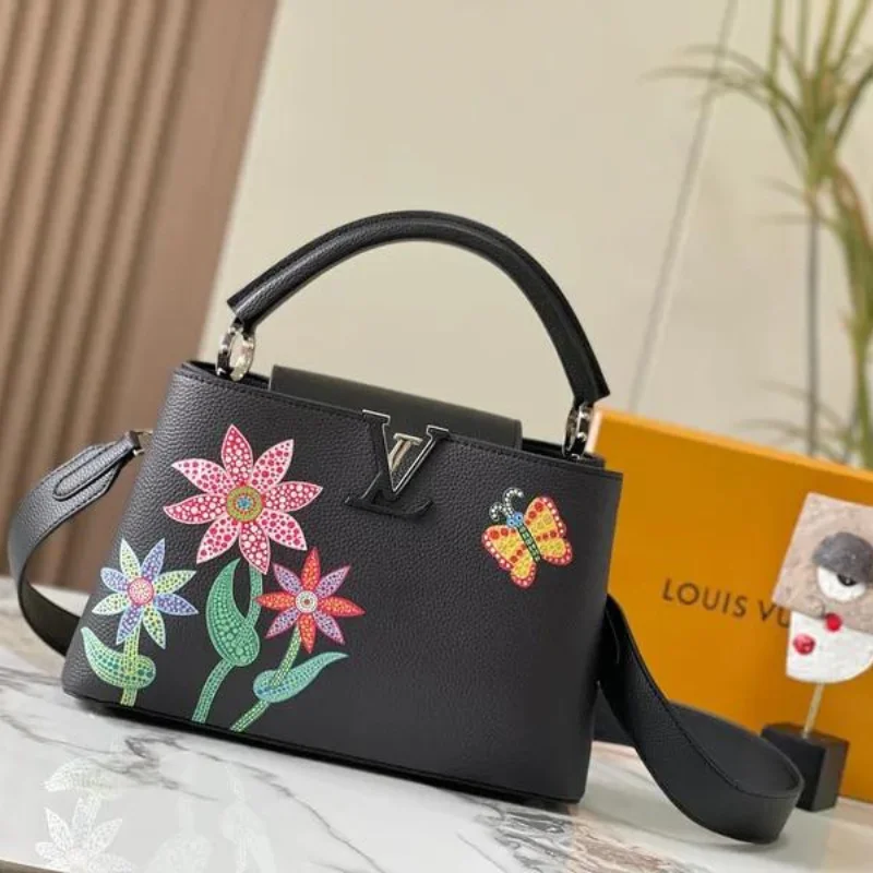 Louis Vuitton X Yayoi Kusama Leather Bag Replica