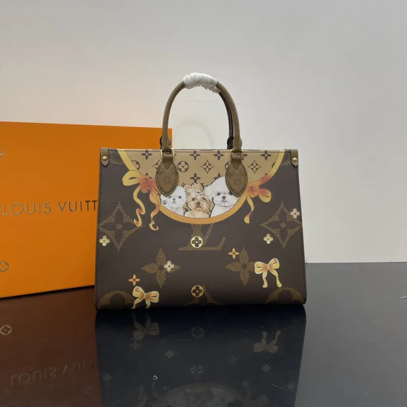 Louis Vuitton Giant OnTheGo MM Shoulder Bag Replica