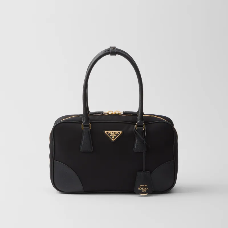 Prada Re-Nylon Saffiano Re-Edition 1978 Two Handle Bag Replica